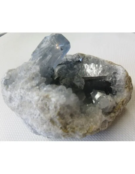 Celestite en geode Celestite en geode