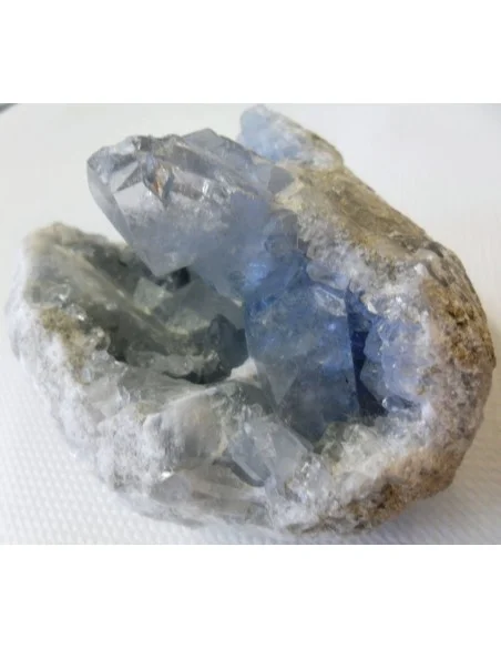 Celestite en geode Celestite en geode