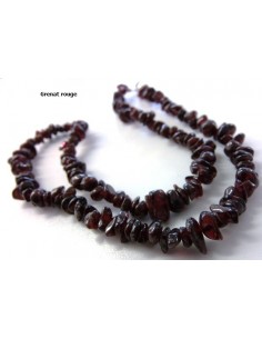 Collier baroque grenat 2
