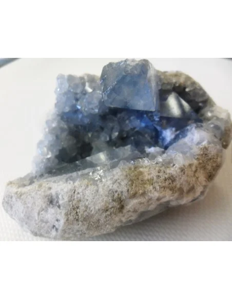 Celestite en geode Celestite en geode