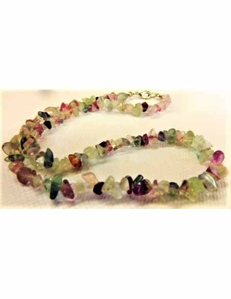 Flurorine, fluorite collier baroque Flurorine, fluorite collier baroque