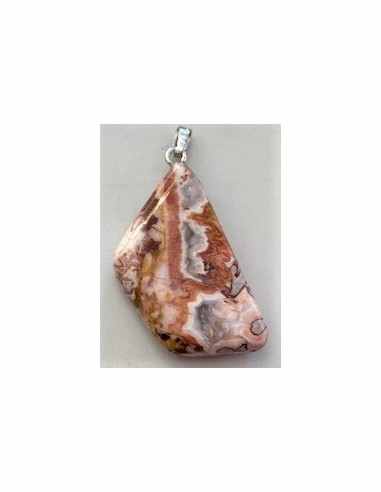 Agate crazy lace pendentif 25 a 35mm