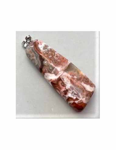 Agate crazy lace pendentif 25 a 35mm