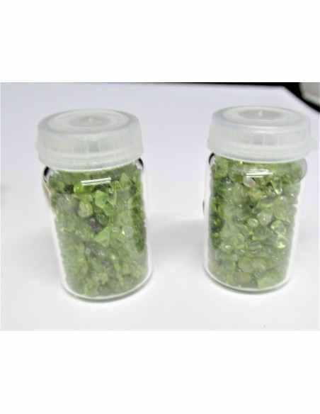 Peridot flacon petites pierres Peridot flacon petites pierres