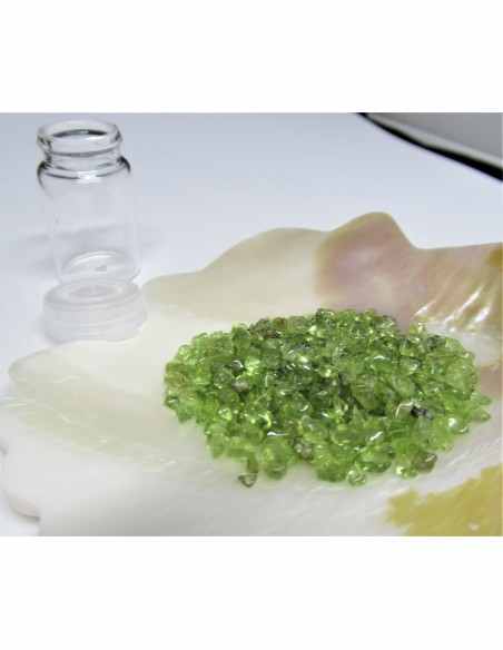 Peridot flacon petites pierres Peridot flacon petites pierres