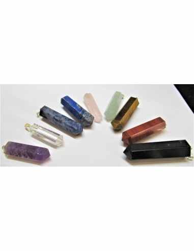 Pendentif pointe pierre