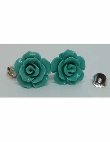 Boucles d'oreilles turquoise argent Boucles d'oreilles turquoise argent