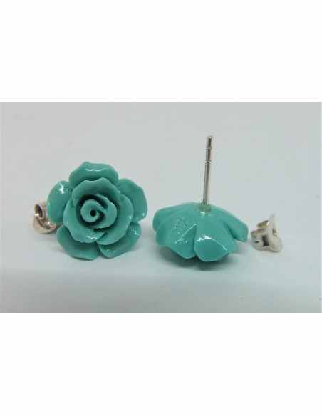 Boucles d'oreilles turquoise argent Boucles d'oreilles turquoise argent