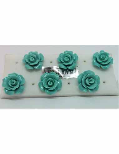 Boucles d'oreilles turquoise argent