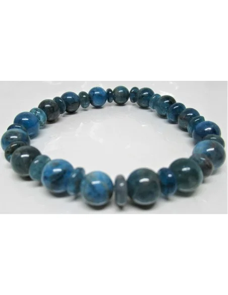 Bracelet apatite bleue Bracelet apatite bleue