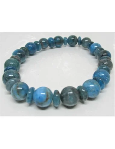 Bracelet apatite bleue