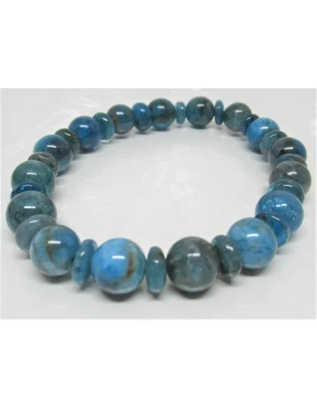 Bracelet apatite bleue Bracelet apatite bleue