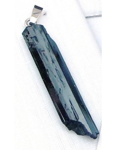 Cyanite noire pendentif