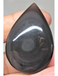 Obsidienne Oeil celeste cabochon