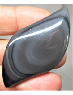 Obsidienne Oeil celeste cabochon 2