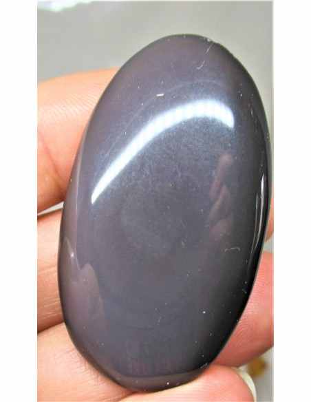 Obsidienne Oeil celeste  ovale cabochon
