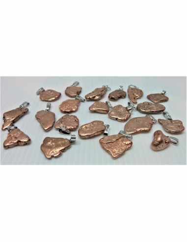 Cuivre natif pendentif