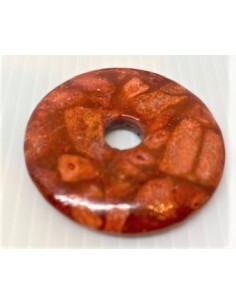 Donuts corail rouge 30mm