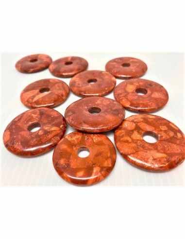 Donuts corail rouge 30mm