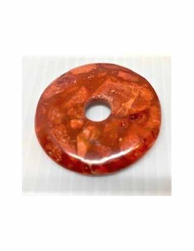 Donuts corail rouge 40mm