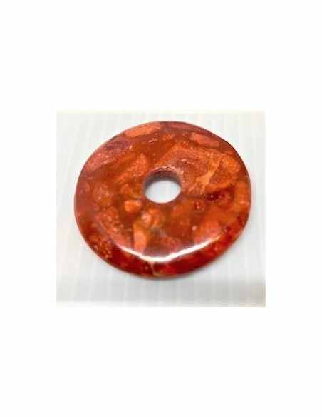 Donuts corail rouge 40mm