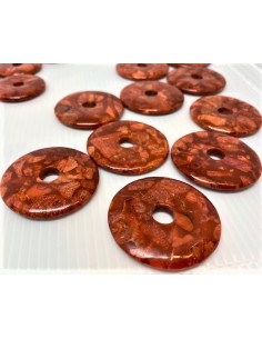 Donuts corail rouge 40mm 2