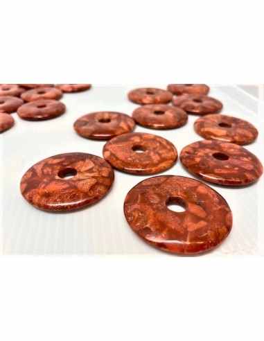 Donuts corail rouge 40mm