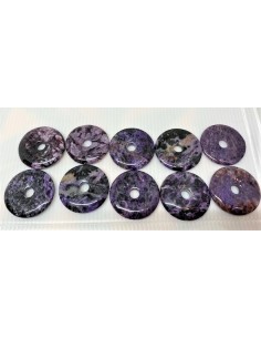 PI chinois - donuts Charoïte pendentif