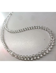 Cristal 4mm collier