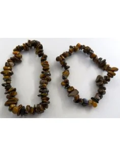 Bracelet oeil de tigre barroque 2