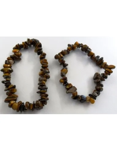 Bracelet oeil de tigre barroque