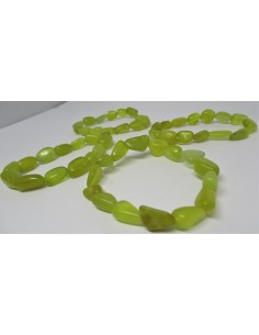 Bracelet peridot 12 a 15mm 2