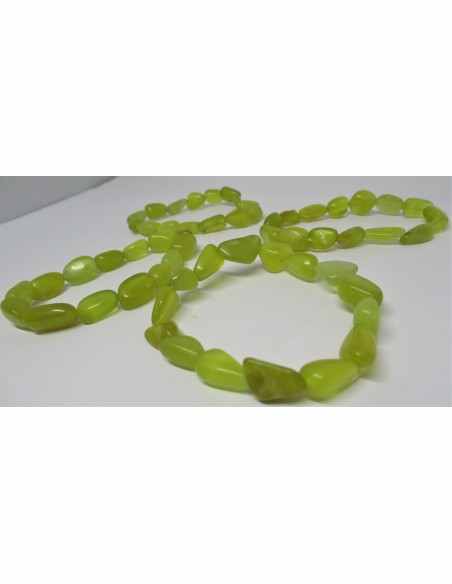 Bracelet peridot 12 a 15mm