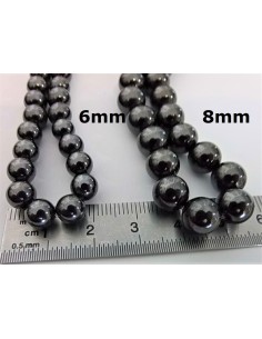 Magnétite magnetique 8mm bracelet 2