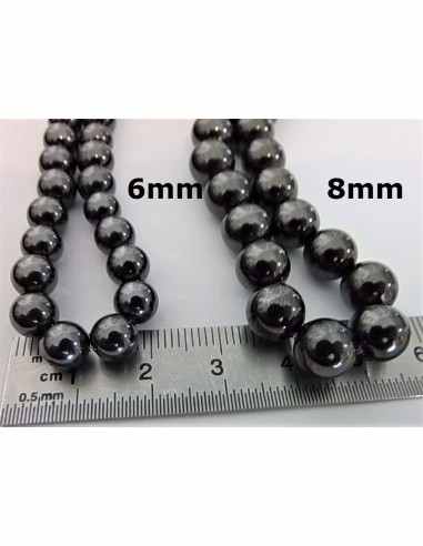 Magnétite magnetique 8mm bracelet