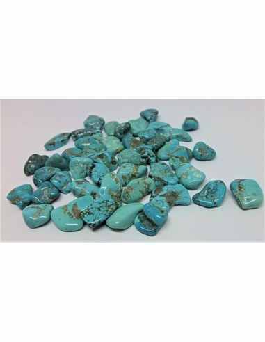 Turquoise brute 15 a 18mm