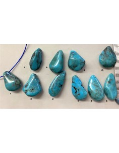 Pendentif turquoise 20 a 22mm 2
