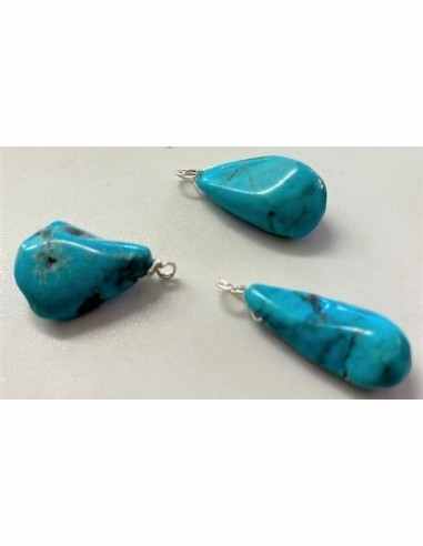 Pendentif turquoise 20 a 22mm