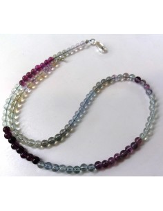 Fluorite collier 4mm 2