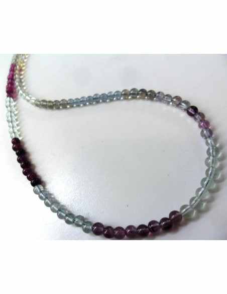 Fluorite collier 4mm