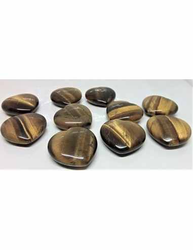 coeur en oeil de tigre