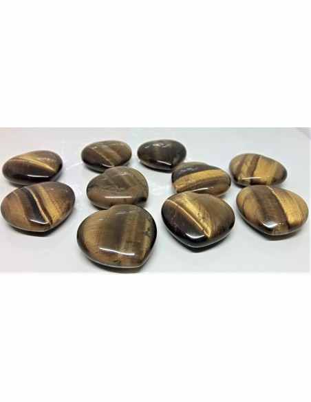 coeur en oeil de tigre