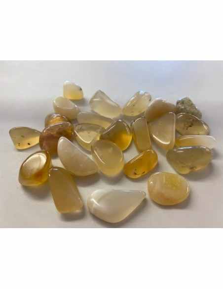 Opale lemurien polis