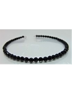 Bracelet Spinelle noire jonc 2