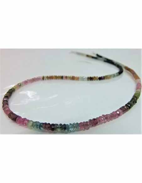 Collier tourmalines gemmes 1mm