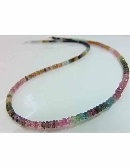 Collier tourmalines gemmes 1mm