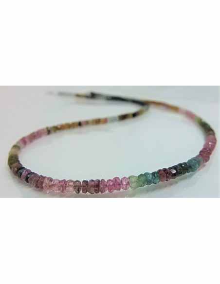 Collier tourmalines gemmes 1mm