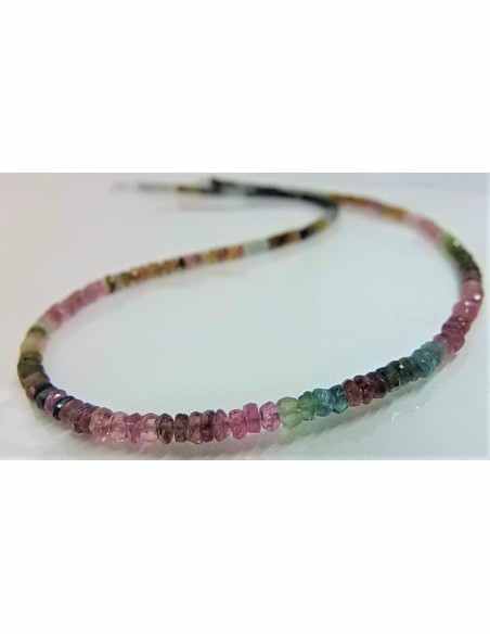 Collier tourmalines gemmes 1mm