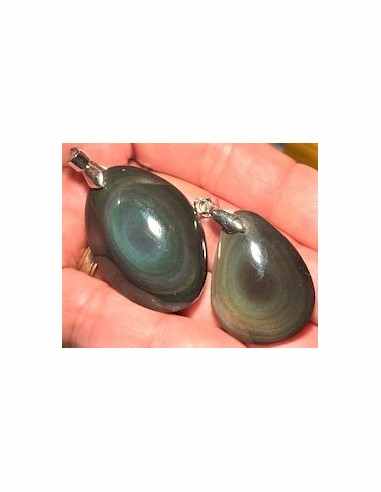 Pendentif Obsidienne Oeil Celeste