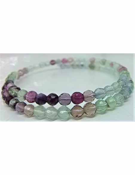 Bracelet fluorine jonc